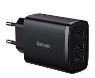 Baseus Ładowarka sieciowa 3x USB-A 17W - 1194205 - zdjęcie 1
